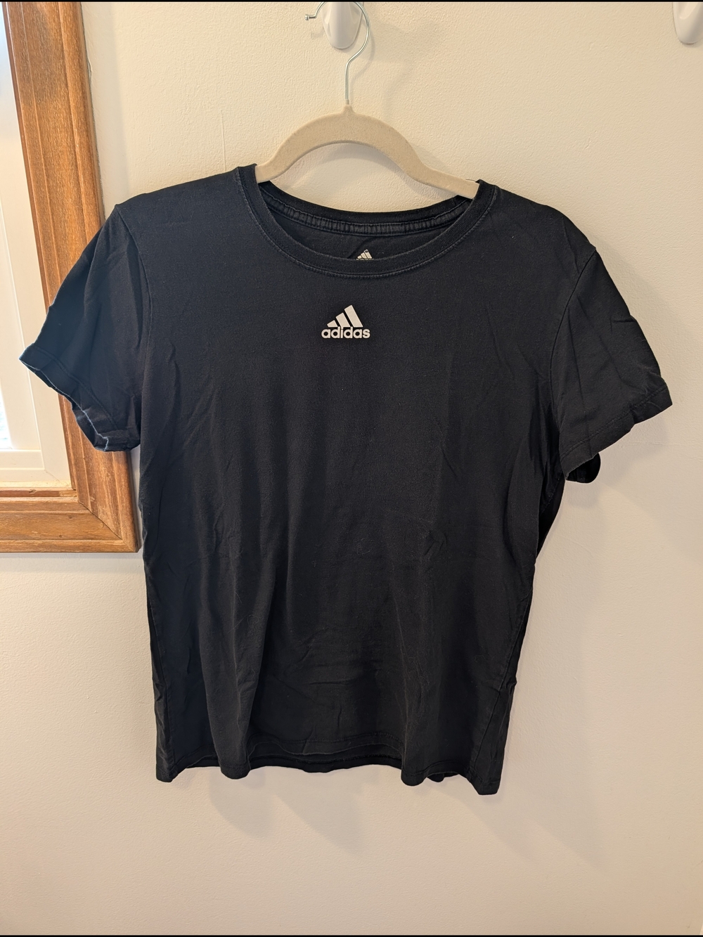 Adidas Women's Black Logo T-Shirt